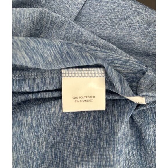 PETER MILLAR Short Sleeve Polo Shirt Size XL Blue Tonto Verde Golf Course Logo - Picture 8 of 8